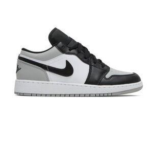COPY - Nike Air Jordan 1 Low Retro Shadow Toe Grey Black White 2022 GS Youth in…